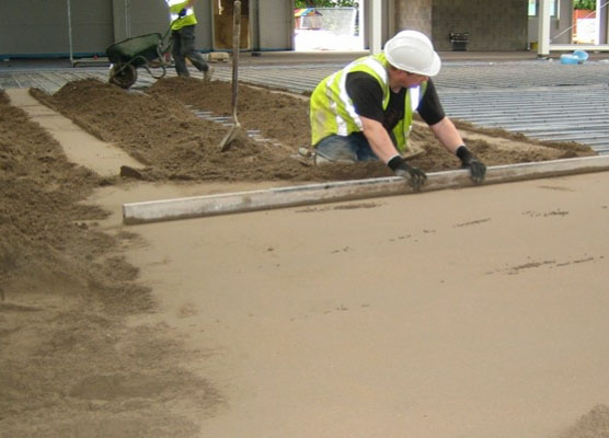 Sand and Cement Floor Screed