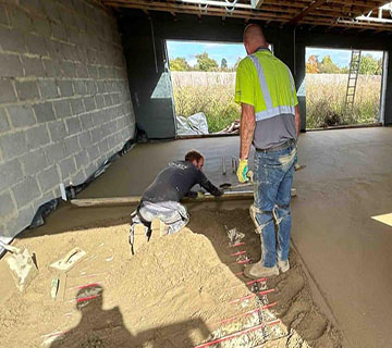 Sand and Cement Floor Screeds