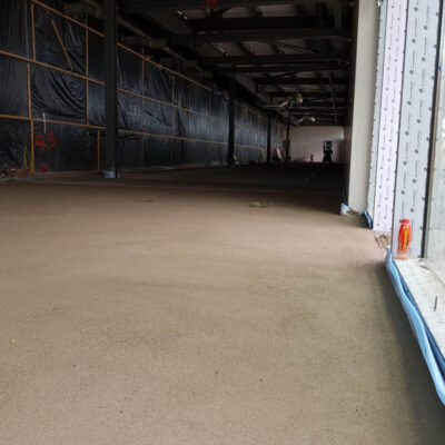 concrete screed floor technic
