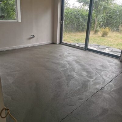 hand finished screed
